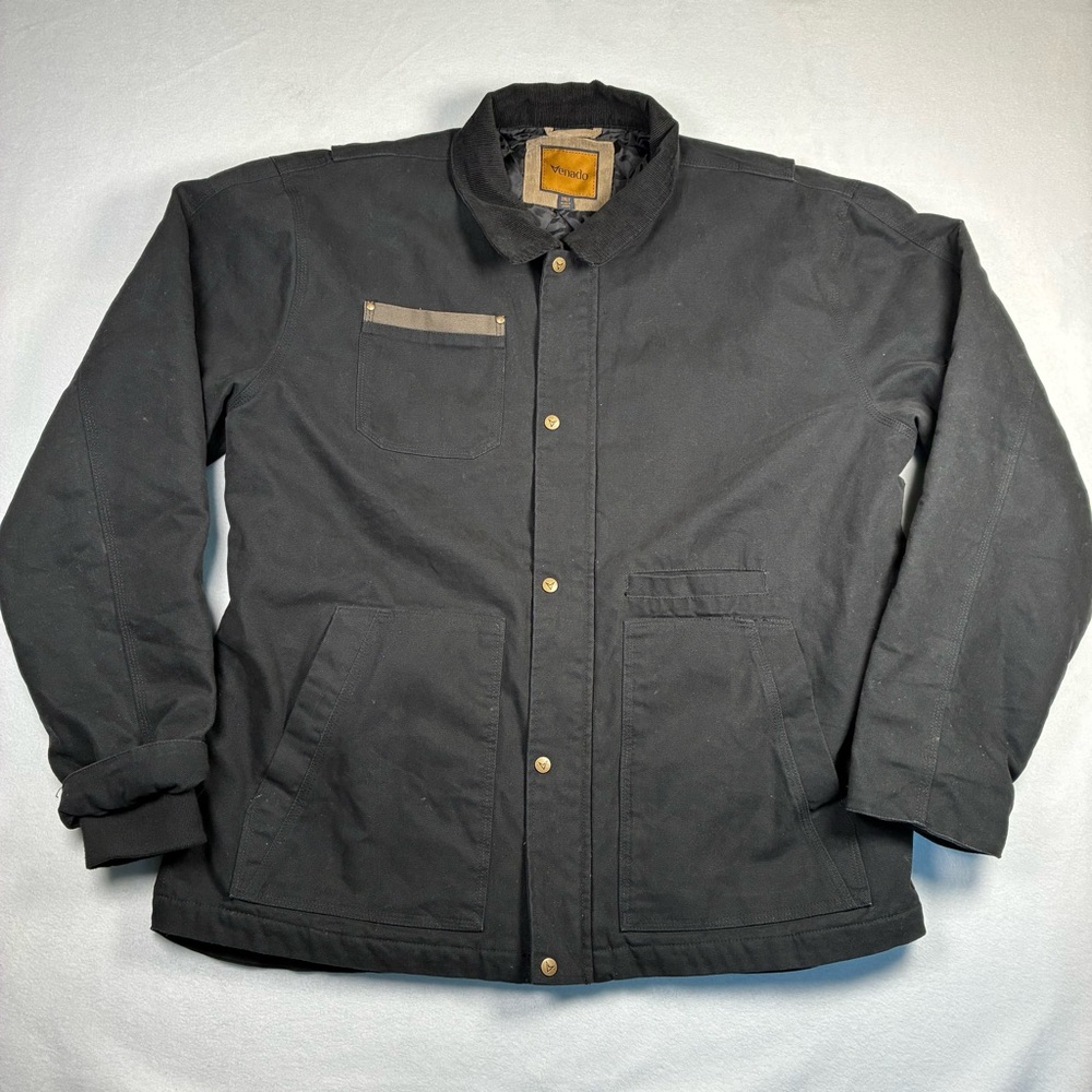 Men's Black Military Field Jacket